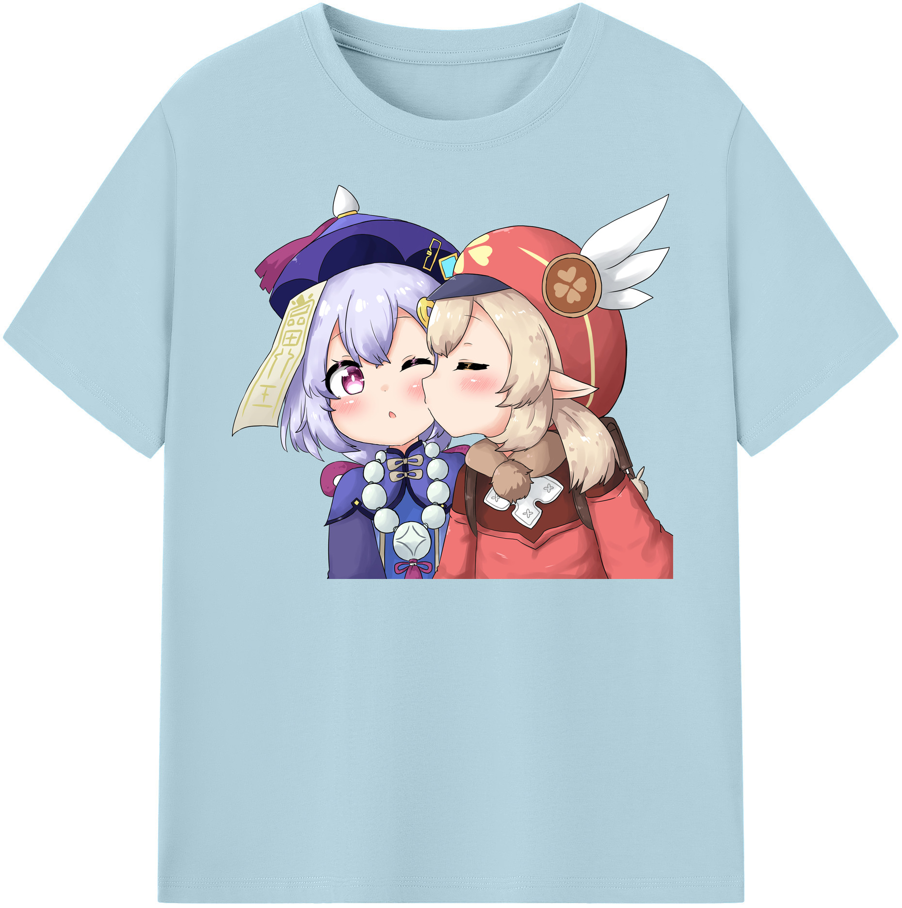 げんし神 七七 なな  genshin Nana 綿100％半袖Tシャツ（フロントプリント）